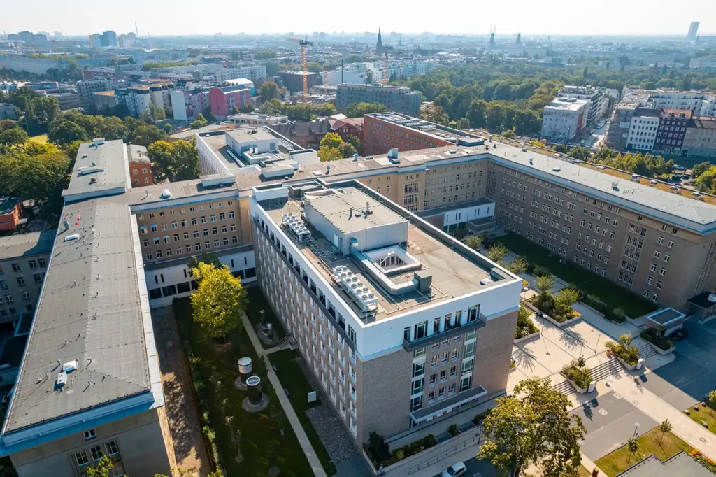 Vivantes-Friedrichshain Luftaufnahme