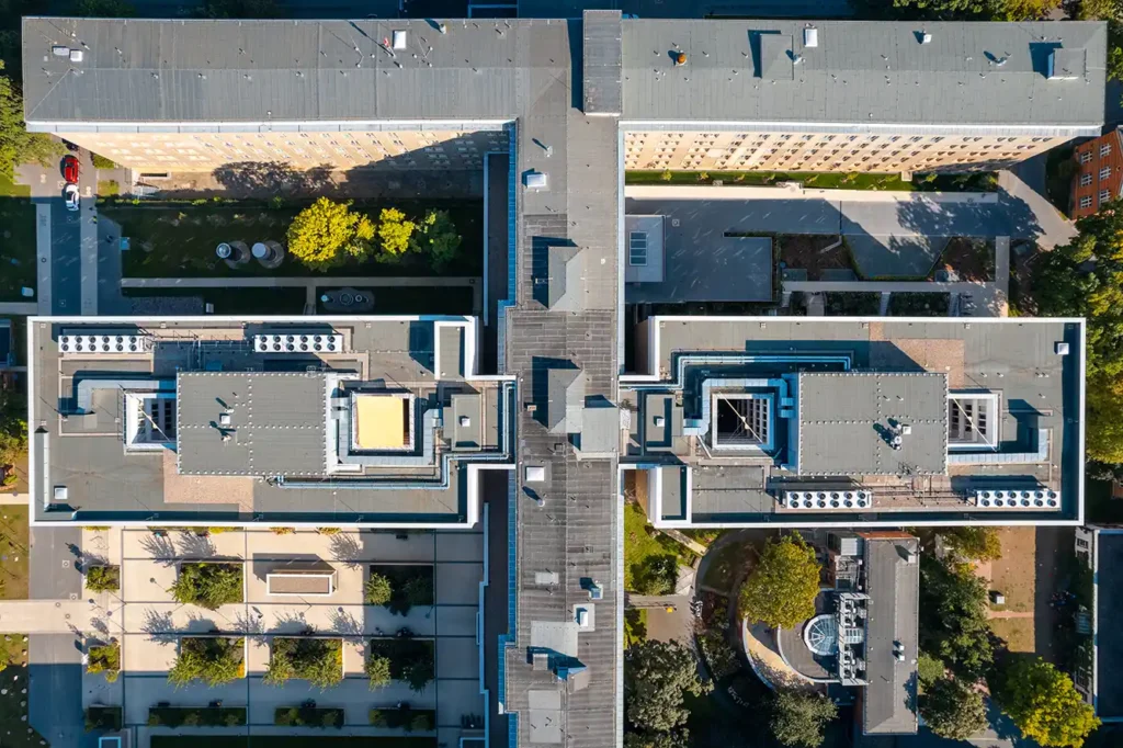 Vivantes-Friedrichshain Sicht von oben