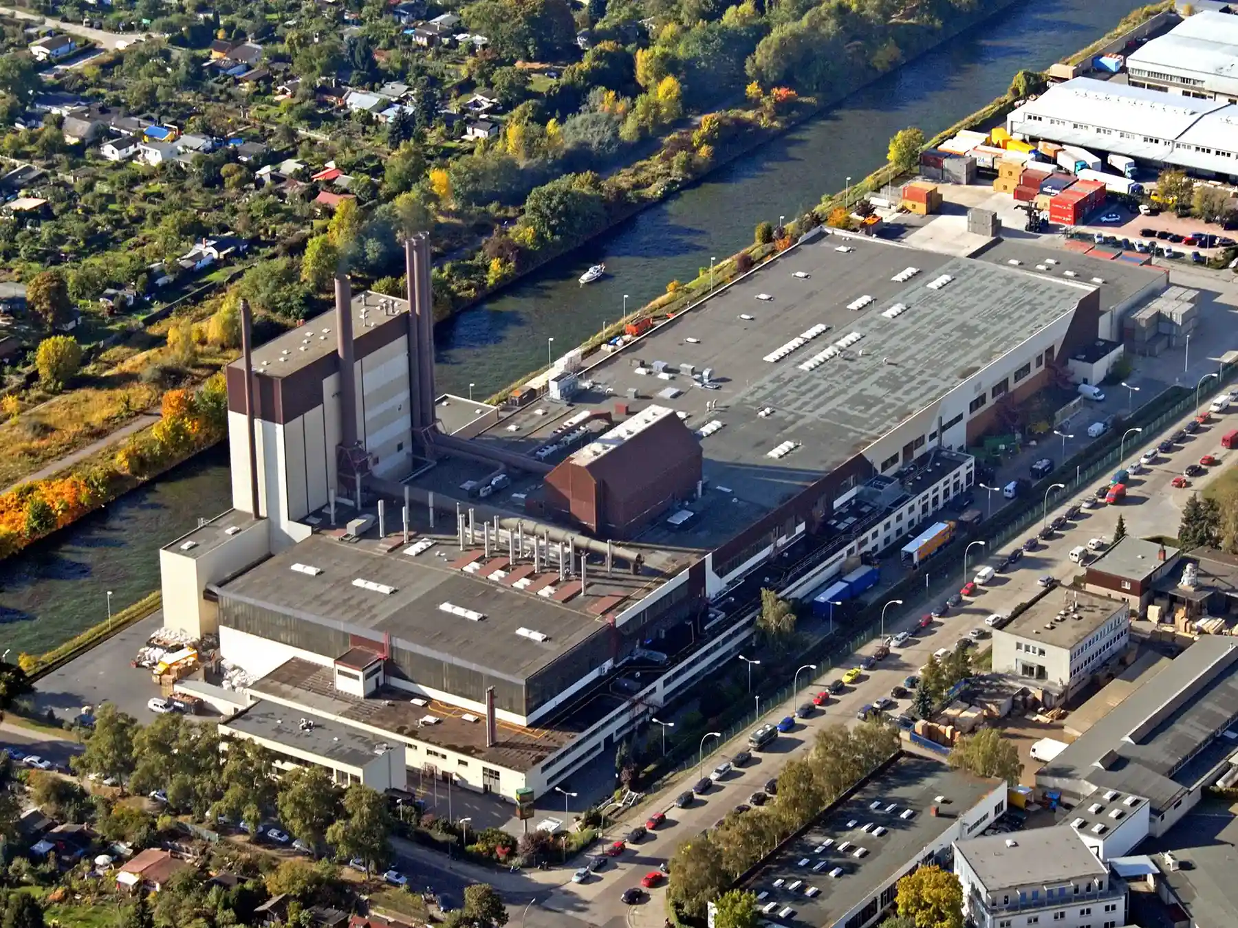 Kraft Foods Drohnenaufnahme